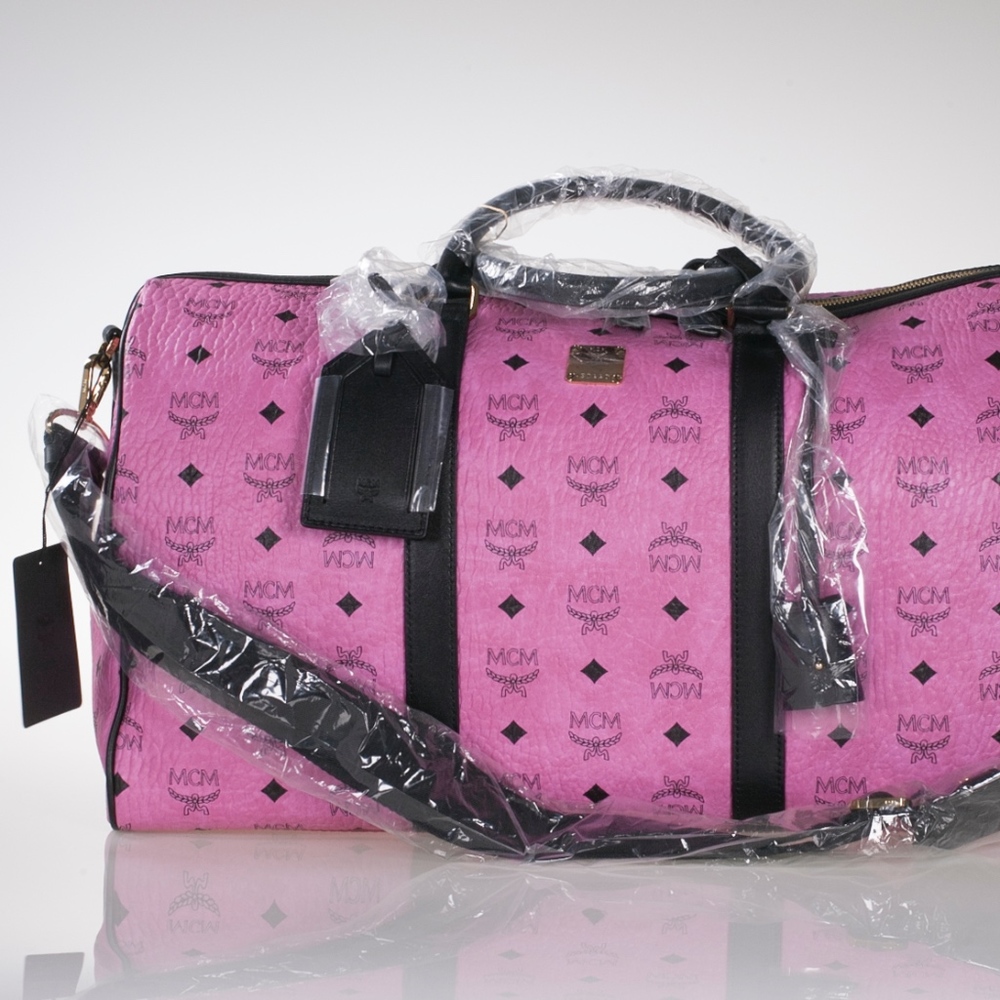 New&Authentic!!! MCM Traveler Weekender in Visetos